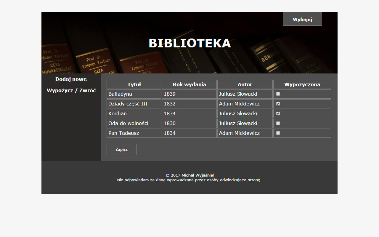 Biblioteka CMS